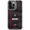 NBA Miami Heat Jersey iPhone 14 Pro Clear Case